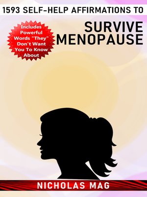 cover image of 1593 Self-Help Affirmations to Survive Menopause